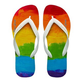 Sandálias Lgbt Havaianas Personalizados [1]