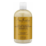 Shea Humedad Cruda De Karité Retención Champú-13 Oz