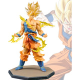 Anime Figuras Goku Accion Super Saiyajin Dragon Ball Z 17cm