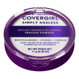 Base De Maquillaje En Polvo Covergirl Simply Ageless Pressed Powder Instant Wrinkle Blurring Tono 100 Translucent - 11g