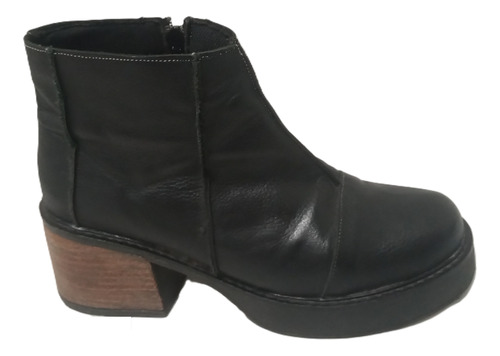 Botas Dama Caña Corta - Cuero Legítimo - Non-slip Base