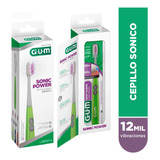 Cepillo Dental Gum Sonic Power Deep Cleancon Pila 4100