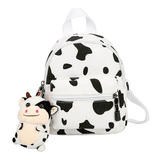 Mini Mochila De Lona Con Colgante De Felpa Mochila Con Estam