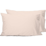 Fundas De Almohadas 50x70 Cm Tacto Super Suave Pack X 2