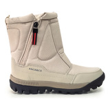  Botas Mujer Lluvia Borcego Plataforma Corderito Impermeable