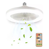 Foco Ventilador De Techo Luz Led 30w Para Socket Y Corriente