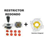 Palanca Battop Tipo Sanwa C/restrictor Redondo+ 8 Boton+ Res