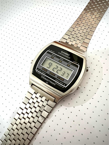 Relógio Casio Casiotron Chrono 1977 Raro Impecável Japan 