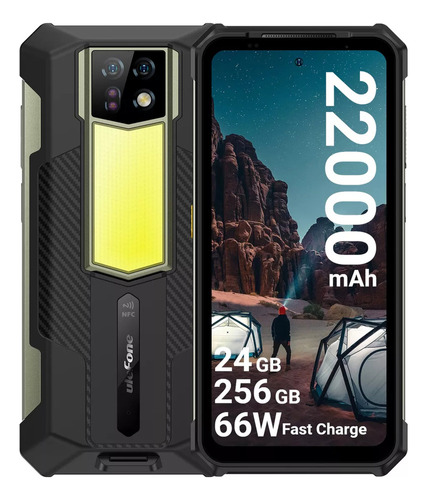 Celular Ulefone Armor 24 22000mah 24 Gb+ 256gb 120hz Smartph