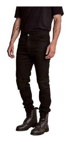 Pantalon Brooklyn Moto Jean Kingman Kevlar Y Protecciones