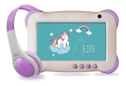 Tablet Infantil 7 Play And Learn Plus +audífonos Mlab Morada