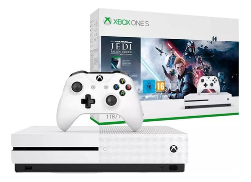 Microsoft Xbox One S 1tb Star Wars Jedi Fallen Order