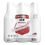 Pack Bebida Mista Alcoólica Gaseificada Limão Smirnoff Ice Garrafa 6 Unidades 275ml Cada