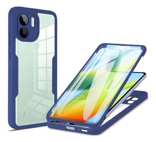 Funda Case Anticaída Hd De Doble Cara Para Xiaomi Redmi