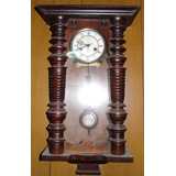 Reloj Gustav Becker 1890 Alemán Antiguo Pared Péndulo