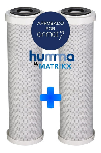 2 Repuestos Filtros Purificador Mesada Humma Aquatal Anmat