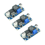 3x Xl6009 Fonte Regulável Step Up  Dc Dc Boost Arduino