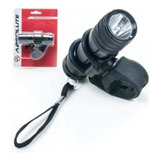 Farol Absolute Para Bike Led Super Brilho A Prova De Chuva Cor Preto