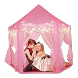 Barraca Infantil Tenda Iluminada Casinha Menina Com Luzes 