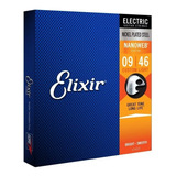 Encordoamento Elixir 09 Custom Light Guitarra Original Usa 