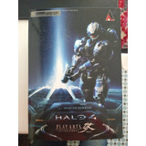 Halo 4 Play Arts Kai Spartan Warrior Azul 