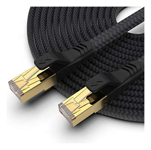 Cable Ethernet Cat 7 15 Ft Para Gaming Ps4, Xbox, Router