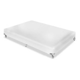 Cama Box Casal Americana Courano Branco (128x23)ortobom