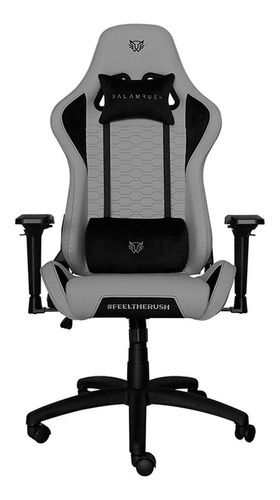 Silla De Escritorio Balam Rush Thunder Rush V2 Gamer Ergonómica  Gris