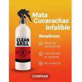 Mata Cucarachas Infalible Clean & Kill 1 Litro (1 Pieza)