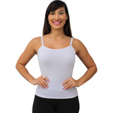 Blusa Alça Fina Feminina Simples Basica Para Trabalhar Verao