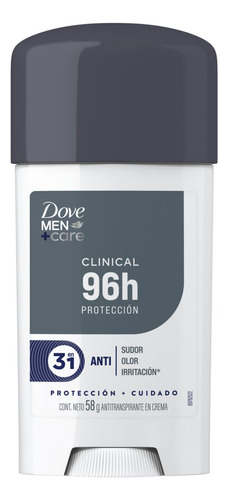 Desodorante Dove Clinical Para Hombre En Barra 58gr