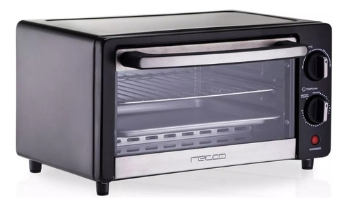 Horno Eléctrico 10 Litros Negro