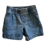 Short Mezclilla Carters Bebe 18 Meses Pantalon Corto