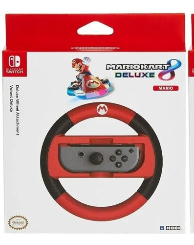 Volante Mario Kart 8 Deluxe - Nintendo Switch Rojo Mario
