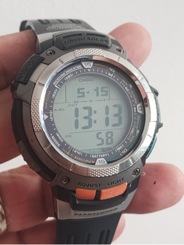 Relógio Casio Protrek Paw-1100/3043 Pathfinder Atômico Solar