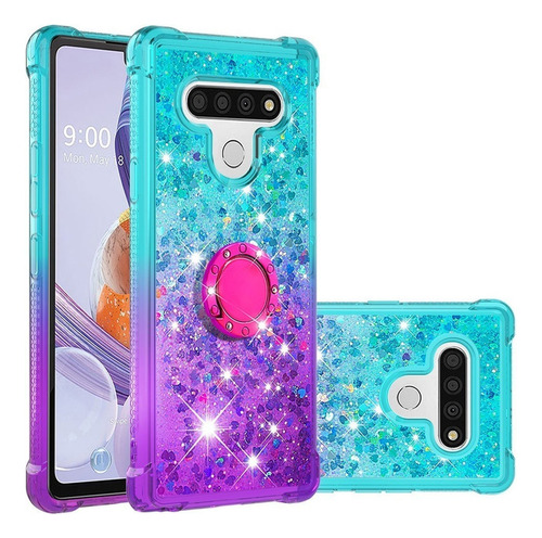 Funda De Arenas Movedizas Líquidas Para LG Stylo 6, K71, K51