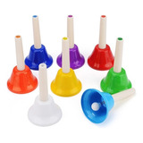 Juego De Instrumentos Orff De 8 Campanas De Percusión Colore