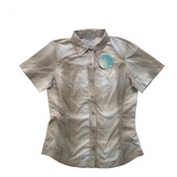 Camisa Dama Manga Corta Columbia Tuscan Hill Titanium