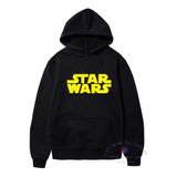 Saco Buzo Hoodie Star Wars Adulto Capota 