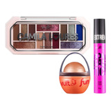 Kit Paleta Camila Loures + Fun 3x1 Rosé + Máscara Bombastic