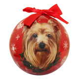 Yorkie - Bola De Navidad