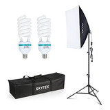 Kit De Iluminación Softbox 20x28in, 2x135w 5500k E27,