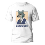 Camiseta Anime Legoshi Beastars Camisa Blusa Tshirt Unissex