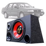 Caixa Som Automotivo Trio Completa Subwoofer Vw Santana