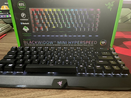 Teclado Mecânico Gamer Razer Blackwidow V3 Mini Hyperspeed