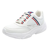 Tommy Hill Tenis Blanco Deportivo Para Mujer 0911