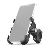 Suporte Celular iPhone Moto Bike Giratorio 360 Em Aluminio