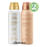 Kit Desodorante Aerossol Lily E Elysee 2un