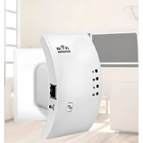 Repetidor De Sinal Wifi Expansor Wireless 300m Internet Cor Branco 110v/220v