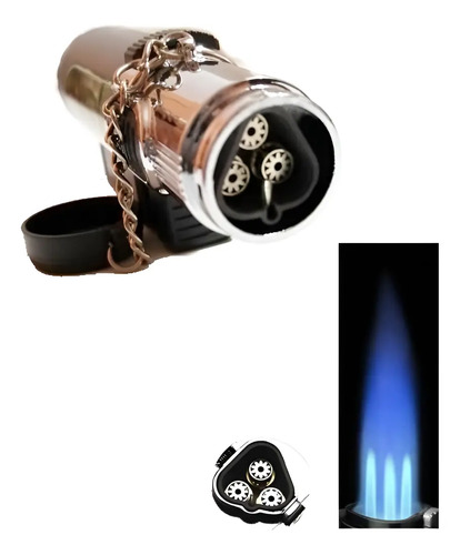 Encendedor Soplete 3 Flamas Para Shisha, Puro, Cocina 93093